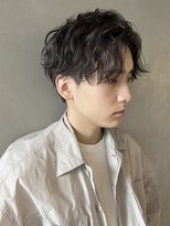 パーク(PARK)&nbsp;【PARK】ニュアンスセンターパート×ミックスパーマ