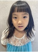 前髪キッズカット