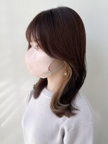 ジーナ セントラル銀座(Zina)&nbsp;抜きっぱなし＊イヤリングカラー＊韓国ヘア【ZinaCENTRAL】