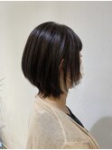 【Ash町田駅前通り店　木口優子】長めショートボブ