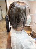 アンブレラカラー×軽ボブ