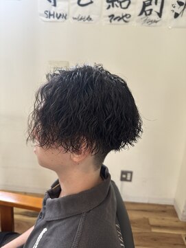 スウェル 千葉店(Swell) センターパートツイストスパイラルパーマ