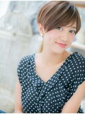 フレンチカジュアル小顔マッシュショートh2越谷20代30代40代