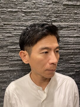 プレミアムバーバー 目黒店(PREMIUM BARBER produce by HIRO GINZA) ツーブロックナチュラルに流せるスタイル/目黒/メンズカット