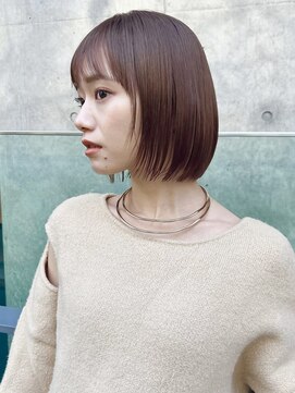 ガーデントウキョウ(GARDEN Tokyo) コンパクトボブ/チョコレートカラー/イメチェン/ボブ/骨格矯正