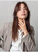 ロング  レイヤーカット フォーマル カジュアル スタイル