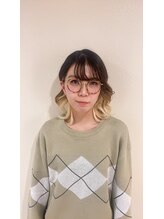 グラ デザイン アンド ヘアー 難波店(GRAS DESIGN & HAIR by HEADLIGHT) 松尾 彩可