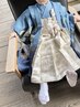 【七五三】男の子 袴+ヘアセット￥8000（土日祝日別料金有）