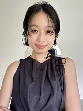 トゥコ(tuco) 切りっぱなし ボブ ミニボブ ショート 黒髪