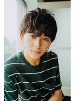 ニュイ 高槻 阪急茨木店(nui)&nbsp;イメチェンアンブレラカラー前髪ウェーブパーマこなれミディ