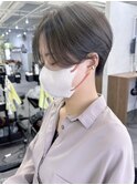 【Owll】石田学史ハンサムショート20代30代40代グレージュカラー