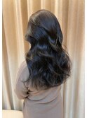 艶感のあるヘアカラー