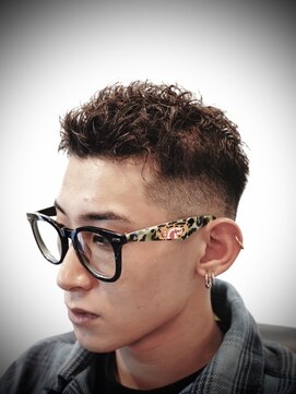 アパッシュ 東光店(Apache) 無造作ショートパーマ