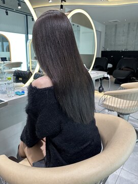 ロンドメリア 天神大名店(Lond Melia) ★メルティカラーフェミニンロング似合わせカットミディア厶艶髪