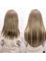 アース 鹿児島天文館店(HAIR&MAKE EARTH)&nbsp;アドミオカラー×シールエクステ１００本