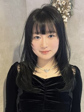 メルバイグラフ 梅田(mel by GRAFF) 髪質改善艶髪 愛され韓国風前髪カット小顔梅田