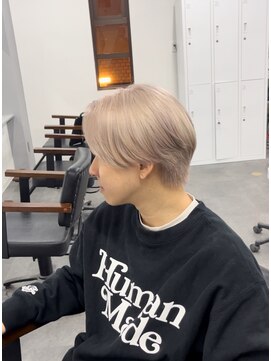 セレーネヘアー 難波店(Selene hair) ホワイトブロンド