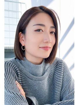 ヒップス(Hip★s) 切りっぱなしボブ×髪質改善トリートメント