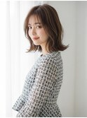 柔らかな抜け感エアリーボブ