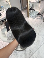 ロンドルピナス 小倉(Lond Lupinus) ミディアムヘア暗めカラー/デザインカラー/フェイスフレーミング