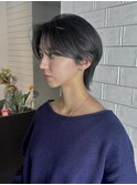 ボブウルフハッシュカットショートウルフボブ小顔カット