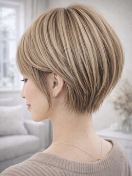 ヘアーサロン リーベ 東久留米店(Hair Salon Liebe) ブリーチハイライト髪質改善ダブルカラーレイヤーカット