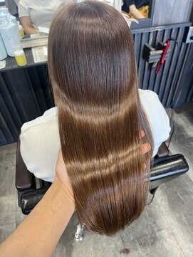 アローズ 荒尾店(arose) 髪質改善トリートメント+カラー