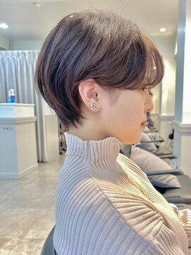 グラフ 鎌倉(GRAFF) 大人可愛い20代30代40代前下がりショートボブ【GRAFF鎌倉】