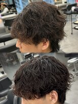 オーバル バイ アピッシュ(OVARL by apish)&nbsp;パーマ落とし曲がる縮毛矯正ニュアンスパーマ原宿