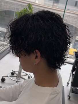 ゴート(GOATO) サーフカール ツイストスパイラルパーマ センターパート 鹿児島