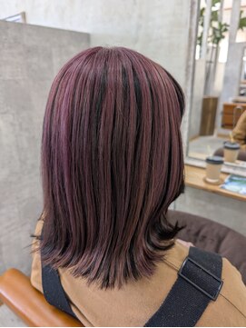 イル(iru) アンブレラカラー×白髪をデザイン