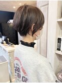 福山Caaryふんわり立ち上げカジュアルショート骨格補正20代30代