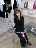 ウニュ(uninu)&nbsp;ハッシュカット オリーブカラー