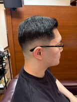 ケースタイル ヘアスタジオ 神保町店(K STYLE HAIR STUDIO)&nbsp;フェード/バーバースタイル/刈上げ/束感ショート/震災刈り