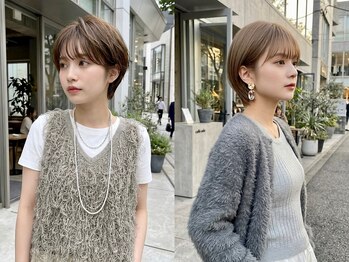 レーベン(Leben)の写真/【乾かすだけでキマる】忙しい朝もサロン帰りの仕上がりを再現◎ハンドブローだけでまとまる上品ショート♪
