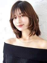 ラフィス ヘアー コパン 小倉店(La fith hair copain)&nbsp;【La fith】レイヤーボブ×シースルーバング