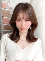 エイミーバイアフロートザガーデン 浦和店(amie by afloat the garden)&nbsp;小顔に見える！ミディアムレイヤー/ヨシンモリ【浦和】