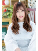 ENOAhair&spabyCOVERHAIR【ショート/白髪染め ぼかし/ヘッドスパ】【10/1開店(予定)】&nbsp;川口／大人可愛い韓国風ロングレイヤー×ゆるふわ巻き