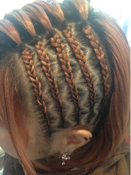 エクステンション クーチャー(Extention Cu'cha) サイド ギザギザコーンロウ