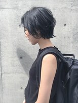 テトヘアー(teto hair) short(プチウルフ、ショート、グレー)