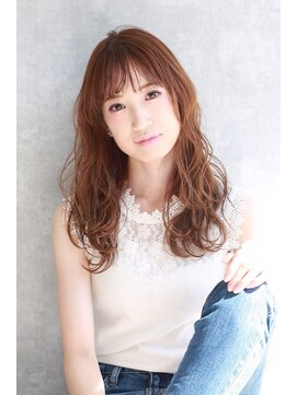 ヘアーガーデン ロココロ シンプルこなれロング