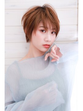 オーシャン(Ocean) [OCEAN Hair&Life藤原純]ことりベージュベリーショート☆