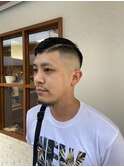 メンズ スキンフェード バーバースタイル