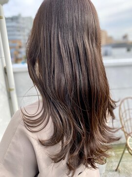 ヘアステージアミカル オフィススタイルロングレイヤー