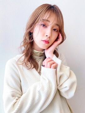 ケーツー あべのキューズモ－ル店(K-two) 透明感ミルクティーベージュ*美髪カラー[天王寺/阿倍野]