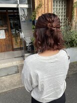 へアサロンアンドカフェガーデン(hair salon&cafe GARDEN)&nbsp;美髪カラー/ピンクカラー/簡単アレンジ