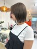 カット＋根本リタッチカラー￥8800