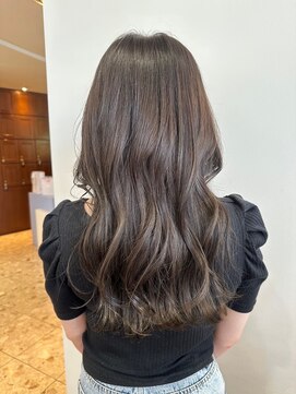 イーストハムアール(EAST HAM r) 韓国レイヤーカット/艶髪シアーベージュ