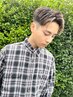 【新規限定】メンズカット+ハイライトorポイントデザインカラー￥9500