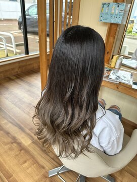 オールブルー(ALL BLue) gradation color